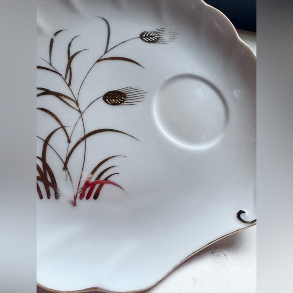 Vintage Pair of Lefton China Snack Plates and Teacups - Picture 5 of 8